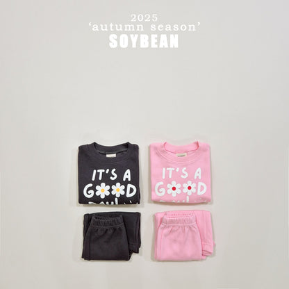 [PRE-ORDER] Good Day Crop Top Bottom Set