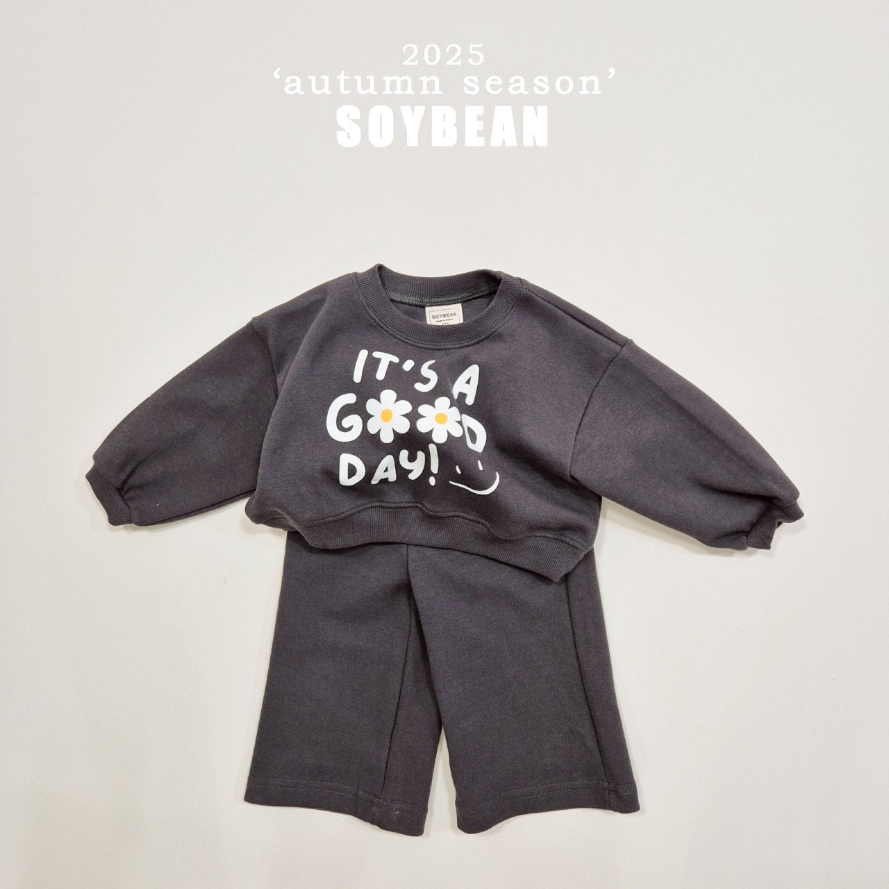 [PRE-ORDER] Good Day Crop Top Bottom Set