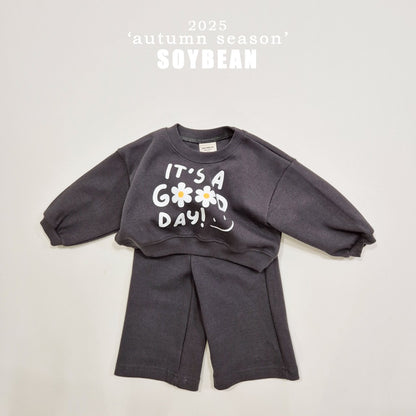 [PRE-ORDER] Good Day Crop Top Bottom Set