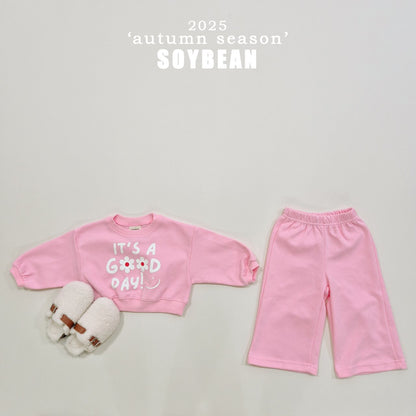 [PRE-ORDER] Good Day Crop Top Bottom Set