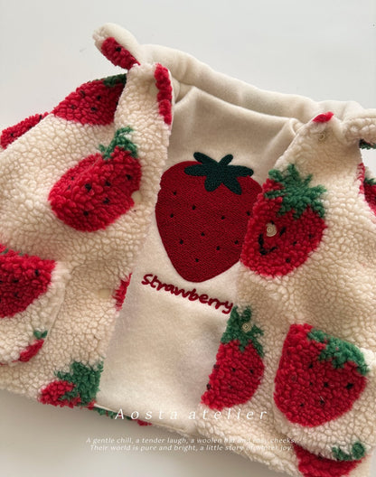 [PRE-ORDER] Strawberry Reversible Jacket