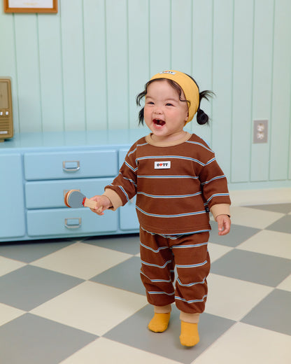 [PRE-ORDER] Rookie Stripe Top Bottom Set