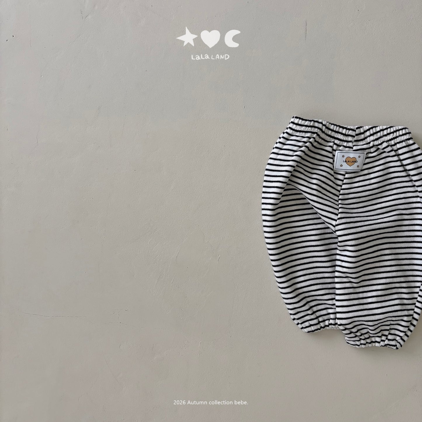 [PRE-ORDER] Stripe Terry Baby Pants