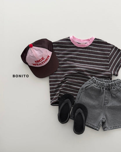 [PRE-ORDER] Uni Stripe Color Block T-Shirts