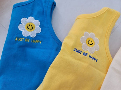 [PRE-ORDER] Happy Daisy Sleeveless T-Shirts