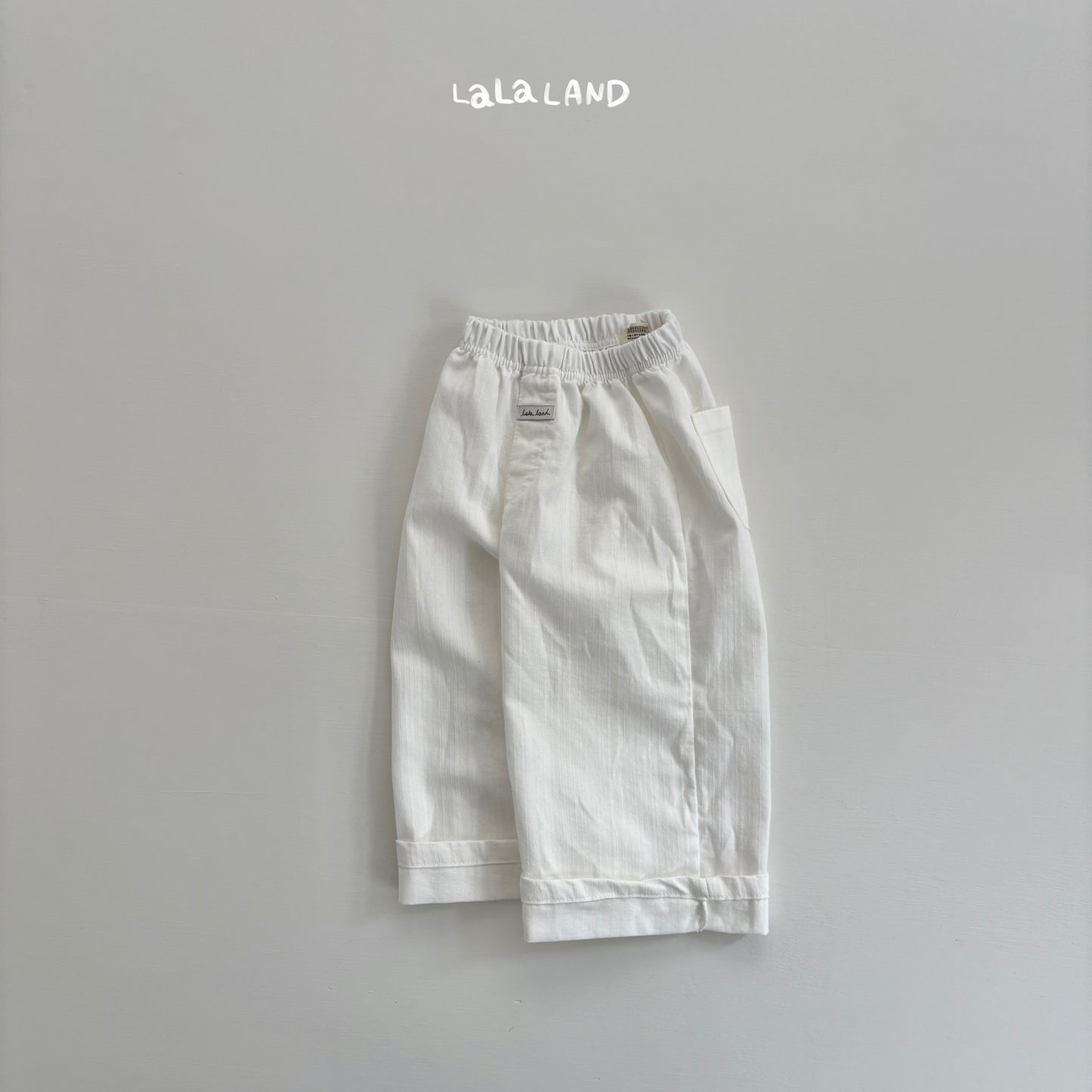 [PRE-ORDER] Summer Slub Roll-Up Pants