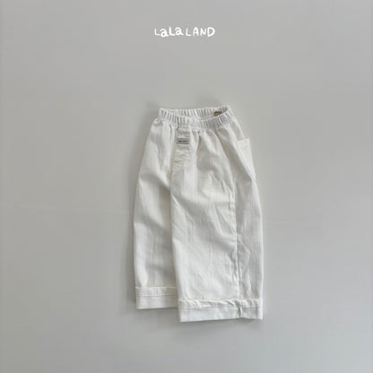 [PRE-ORDER] Summer Slub Roll-Up Pants