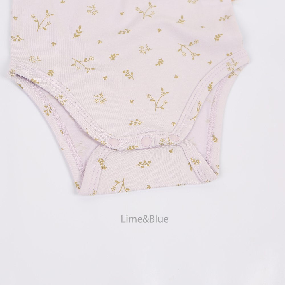[PRE-ORDER] Butter Floral Body Suit