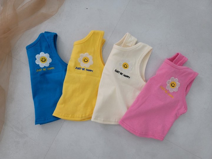 [PRE-ORDER] Happy Daisy Sleeveless T-Shirts