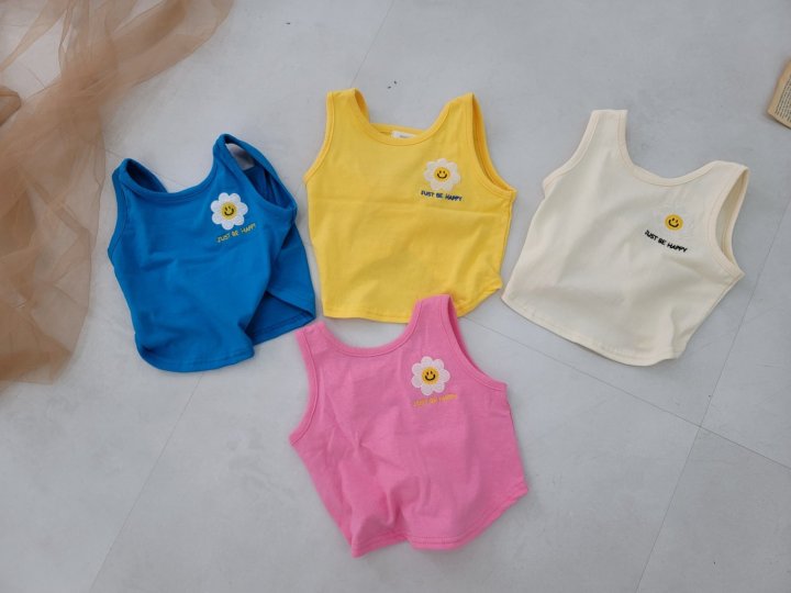 [PRE-ORDER] Happy Daisy Sleeveless T-Shirts