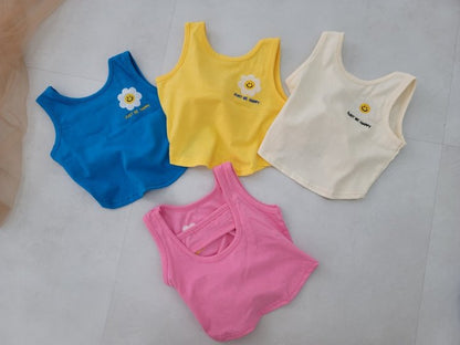 [PRE-ORDER] Happy Daisy Sleeveless T-Shirts