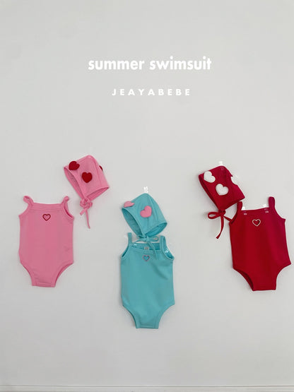 [PRE-ORDER] My Mimi Swim Suit + Bonnet Set