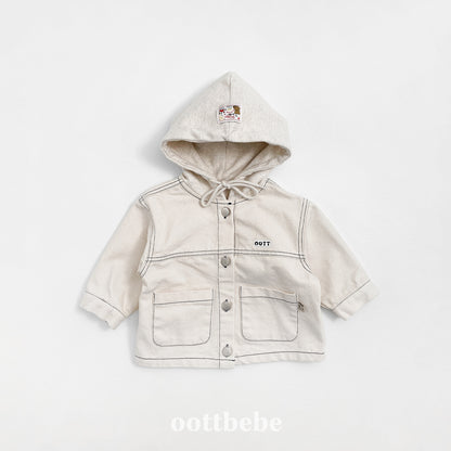 [PRE-ORDER] Hoodie Denim Jacket