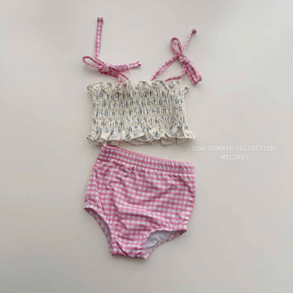 [PRE-ORDER] Lily Check Swim Set
