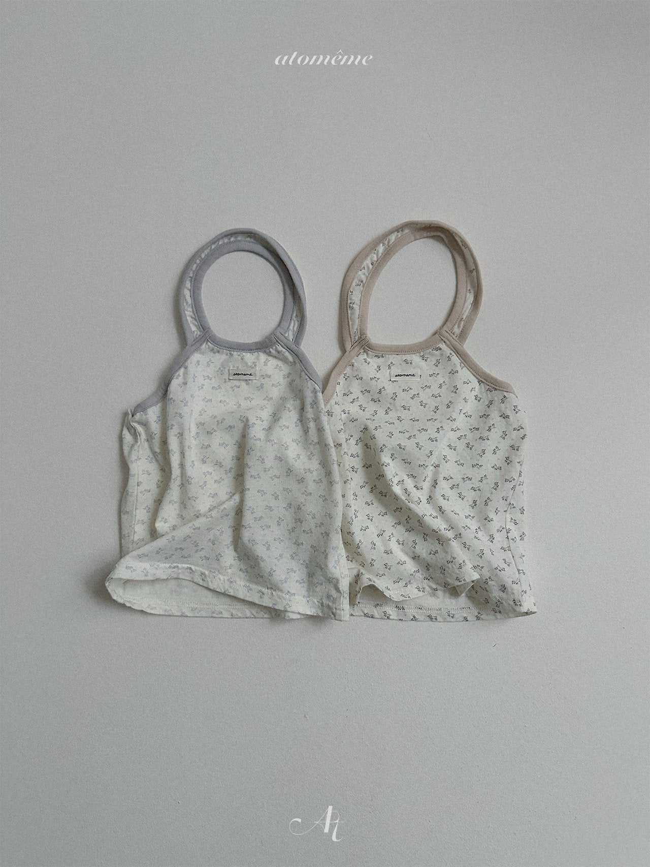 [PRE-ORDER] Rene Flower Halter Tank Top
