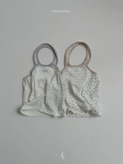 [PRE-ORDER] Rene Flower Halter Tank Top