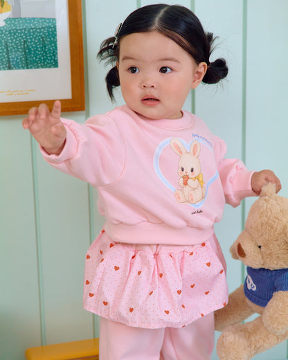 [PRE-ORDER] Cute Rabbit Top Bottom Set