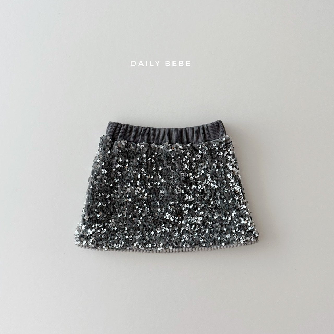 Spangles Skirts [Silver/JS(7-8yr)]
