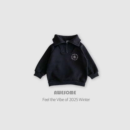[PRE-ORDER] High Neck Collar Sweatshirts