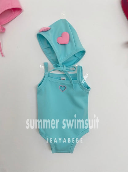 [PRE-ORDER] My Mimi Swim Suit + Bonnet Set