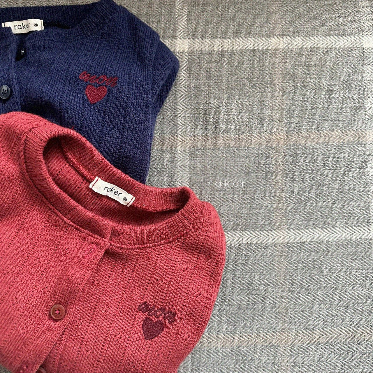 [PRE-ORDER] Heart Eyelet Cardigan