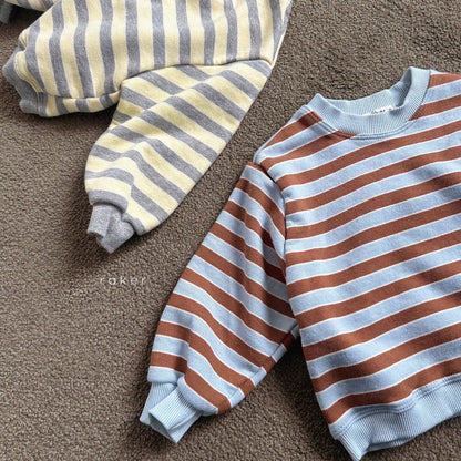 [PRE-ORDER] Crayon Stripe Sweatshirts