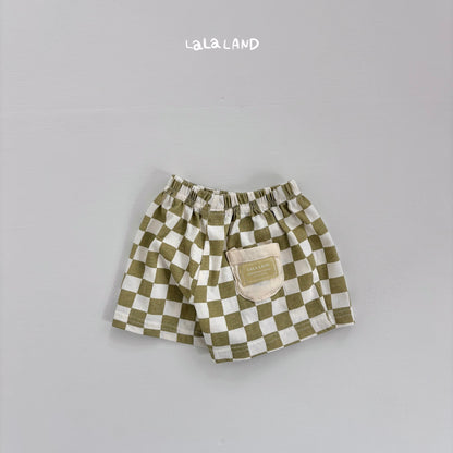 [PRE-ORDER] Checker Board Baby Shorts