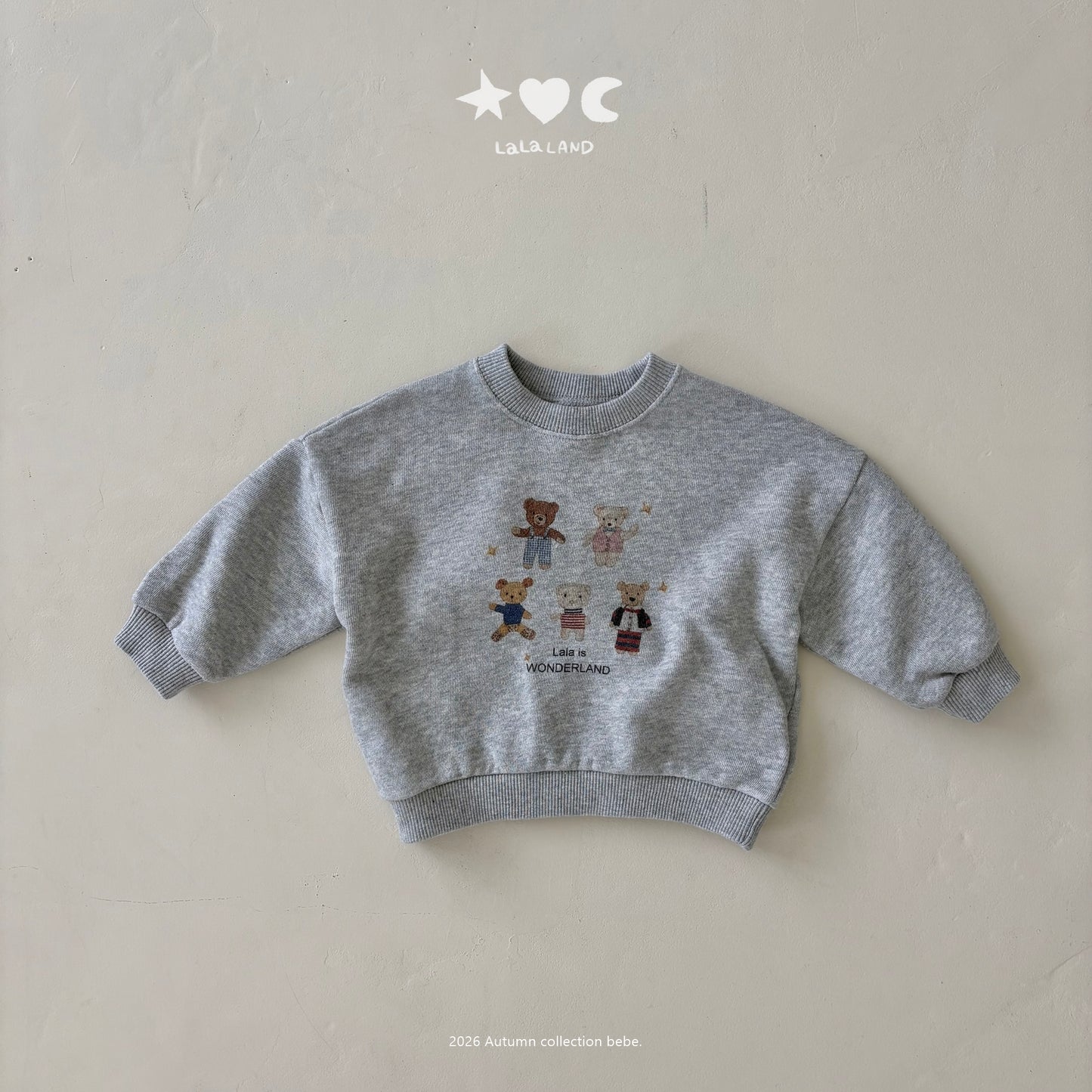 [PRE-ORDER] Bear Friends Baby Sweatshirts