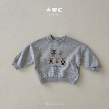 [PRE-ORDER] Bear Friends Baby Sweatshirts