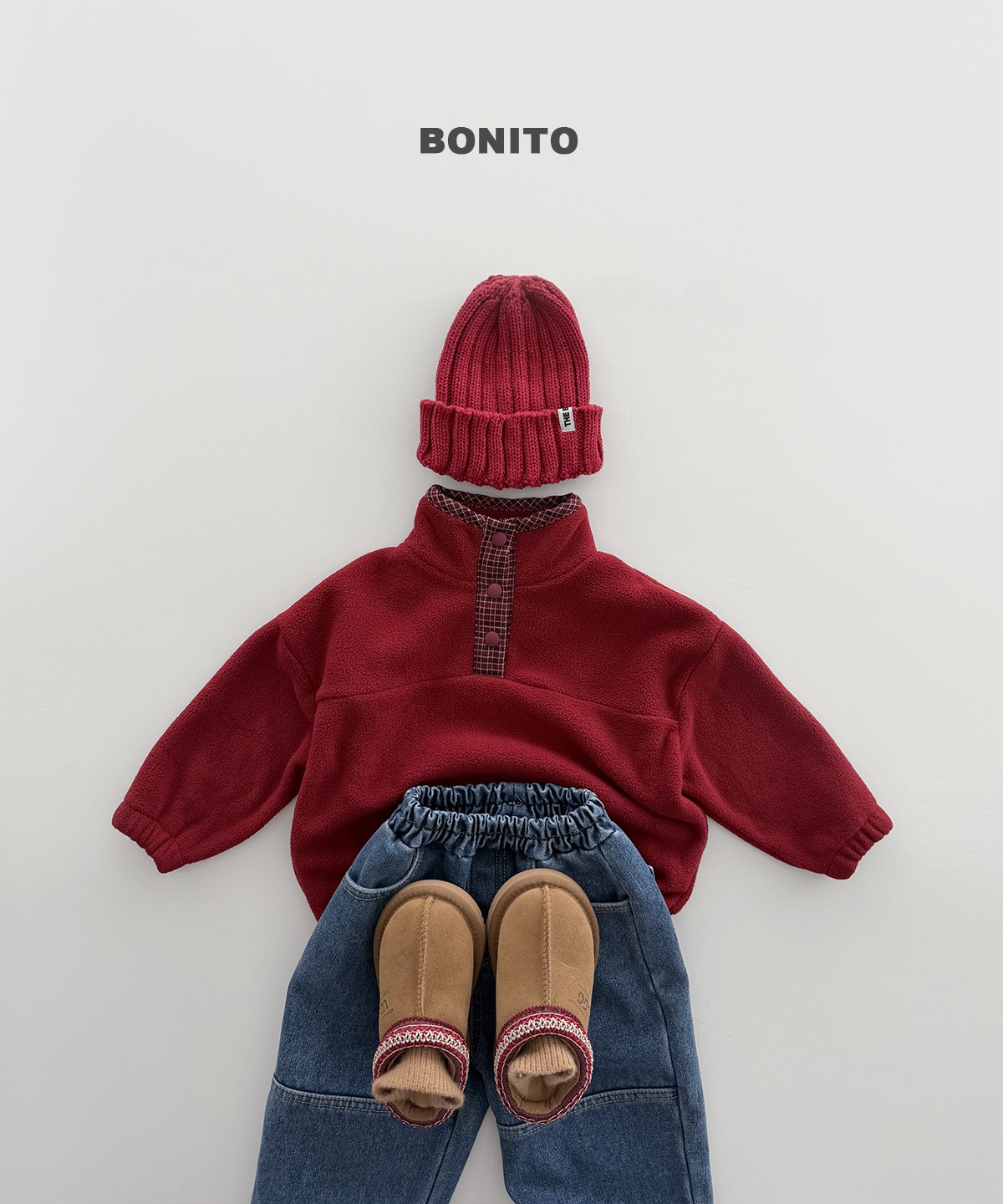 [PRE-ORDER] Check Fleece Anorak