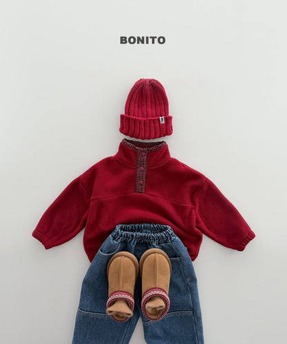 [PRE-ORDER] Check Fleece Anorak