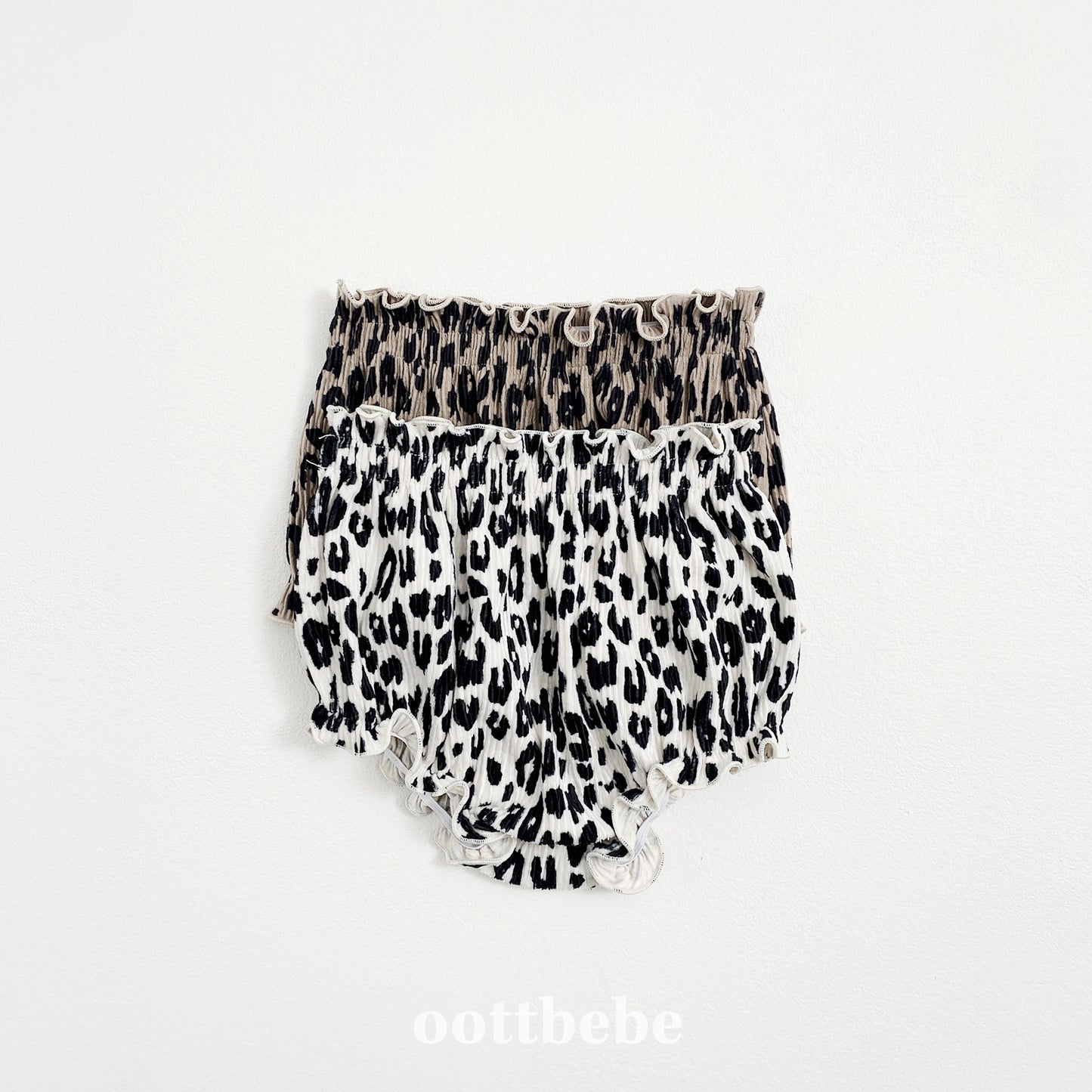 [PRE-ORDER] Leopard Baby Top Bottom Set