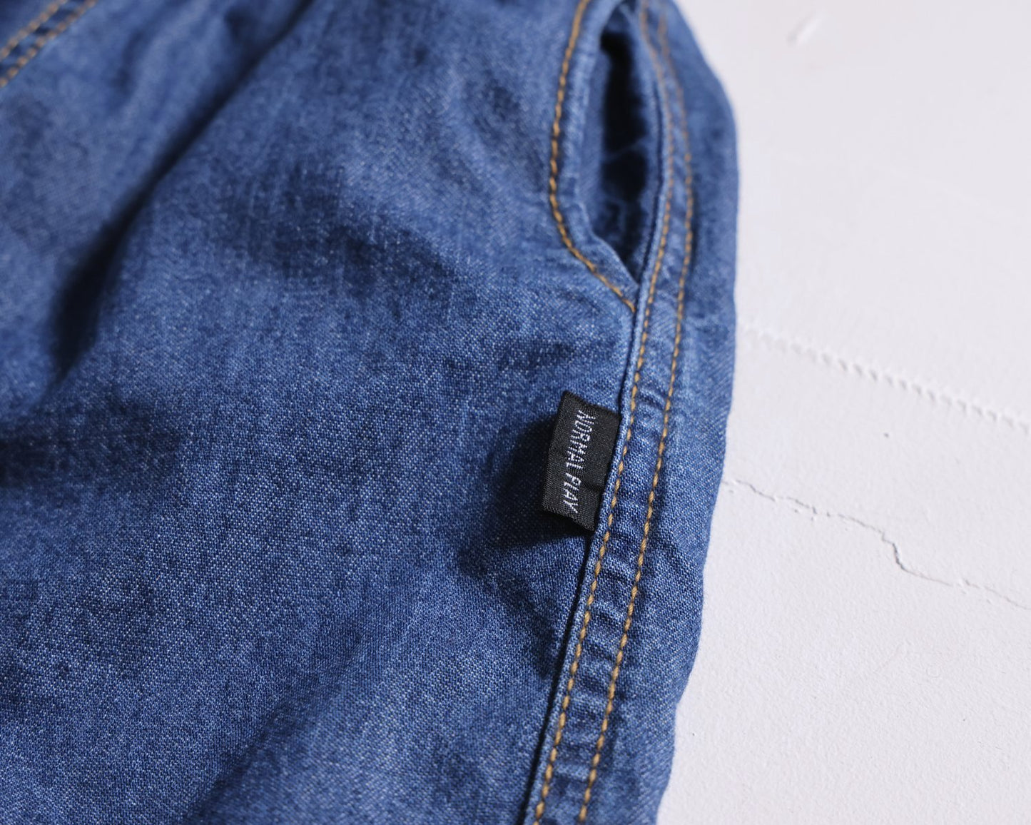 [PRE-ORDER] 3/4 Wide Denim Pants