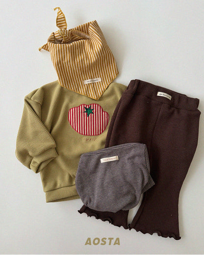 Tomato Sweatshirts [Ivory/M(1-2yr)]
