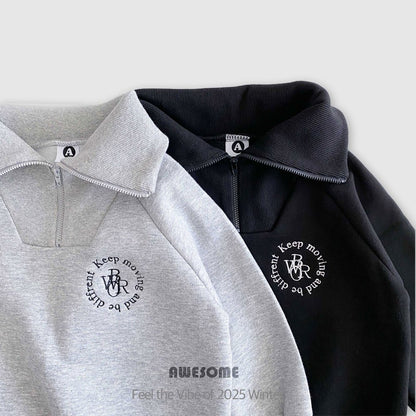 [PRE-ORDER] High Neck Collar Sweatshirts