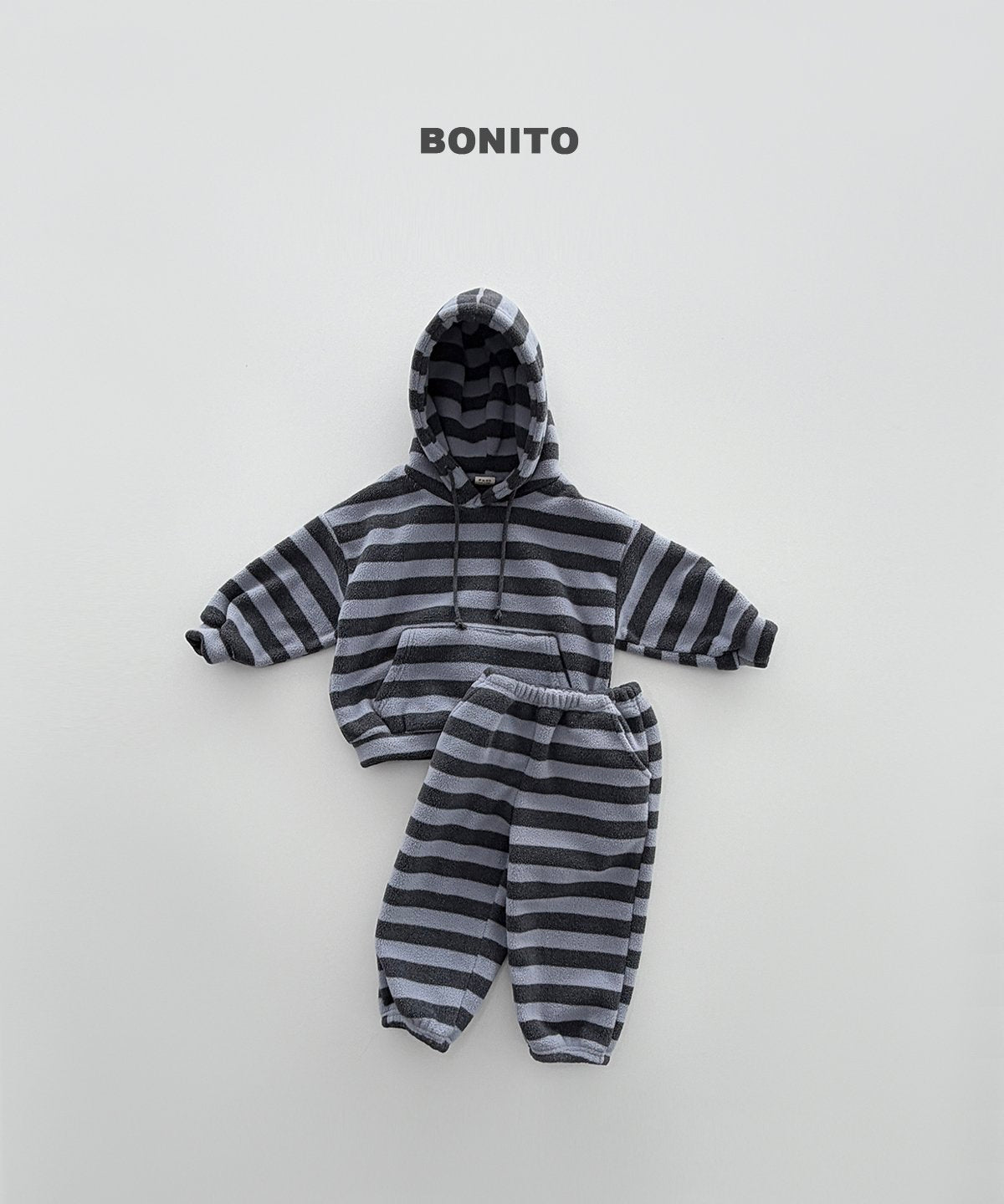 [PRE-ORDER] Bold Stripe Fleece Hoodie Sweatshirts