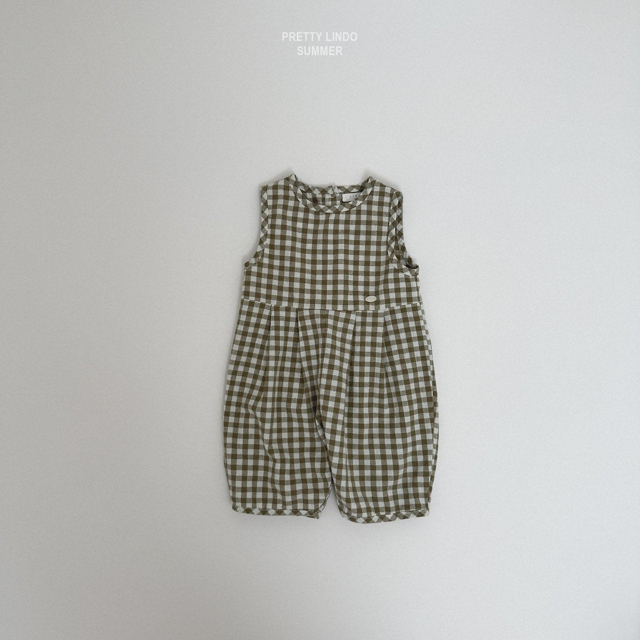 [PRE-ORDER] Check Jump Suit