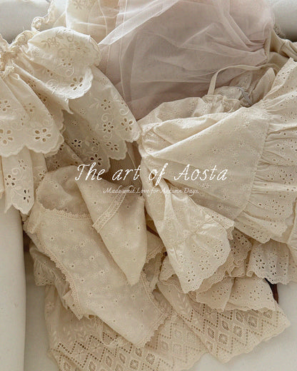[PRE-ORDER] Lace Can Can Blouse