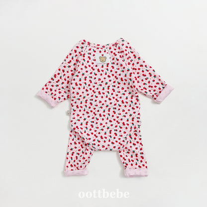 [PRE-ORDER] Strawberry Body Suit + Leggings Set
