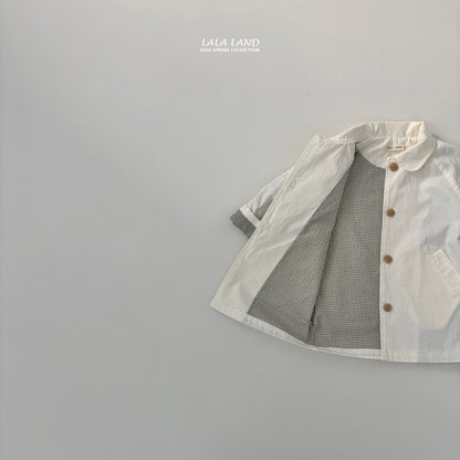 Spring Trench Coat [Cream/M(3-4yr)]