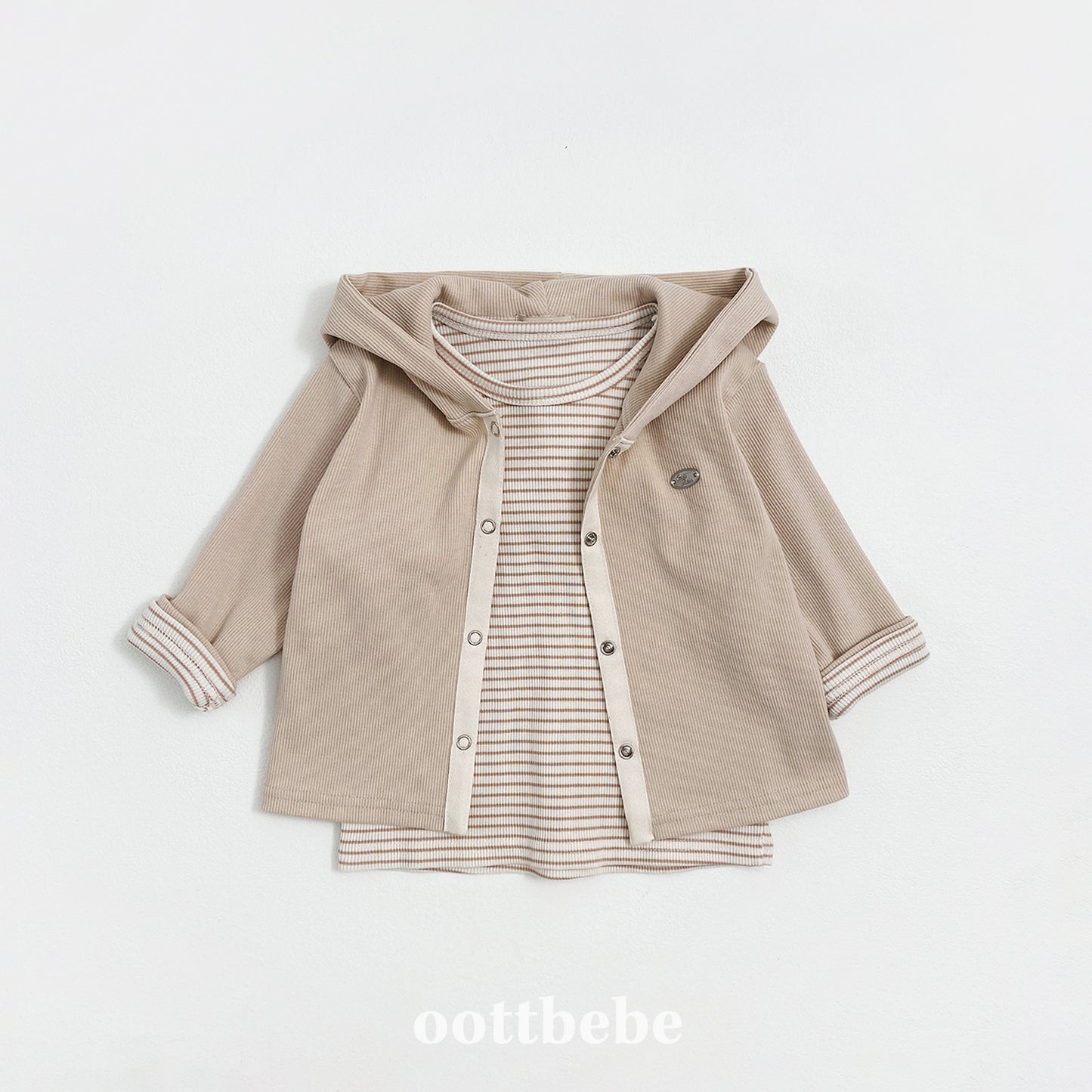 [PRE-ORDER] Olive Cardigan + T-Shirts Set