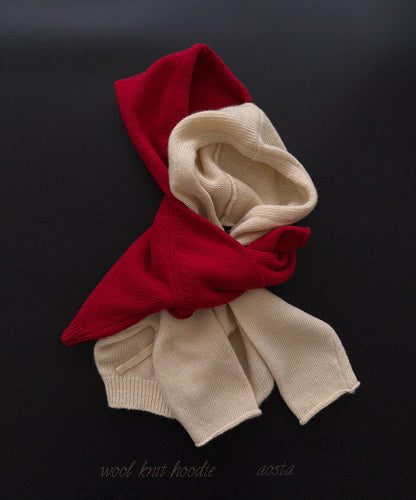 Cookie Sweater Hoodie Top [Red/L(3-5yr)]