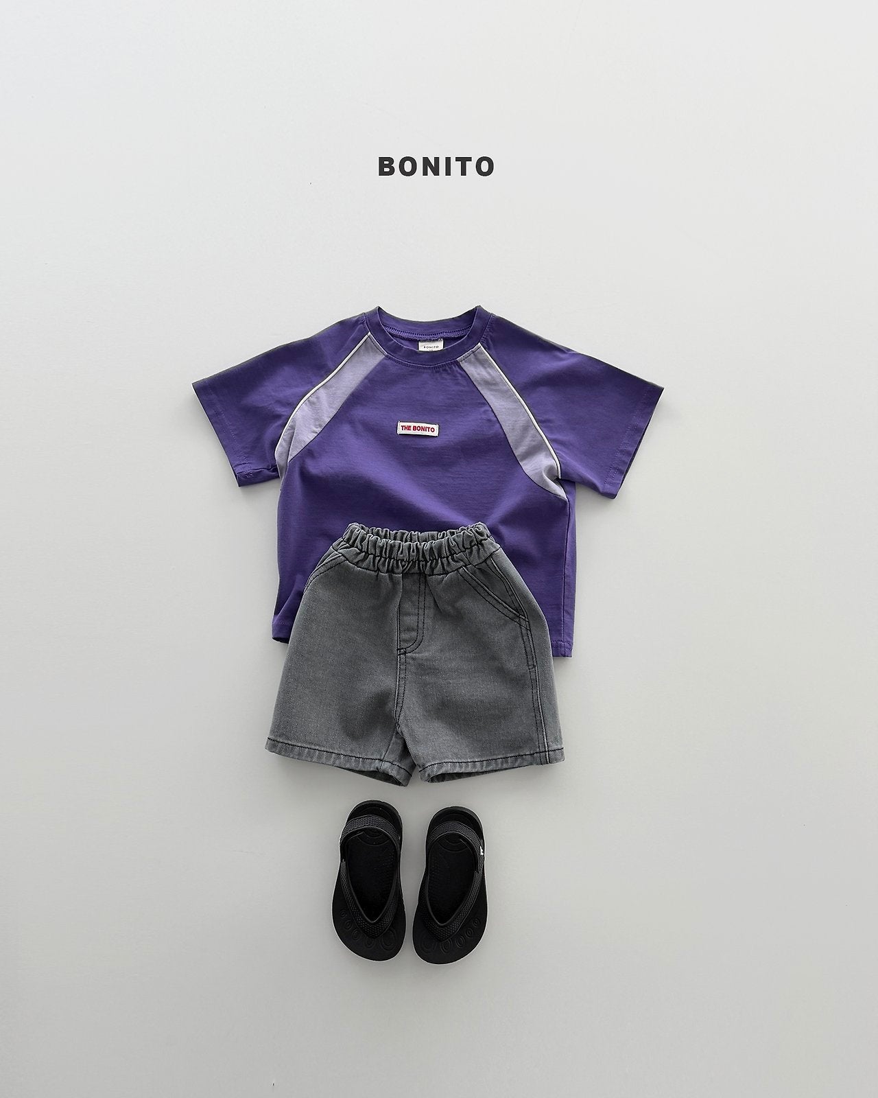 [PRE-ORDER] Raglan Side Color Block T-Shirts