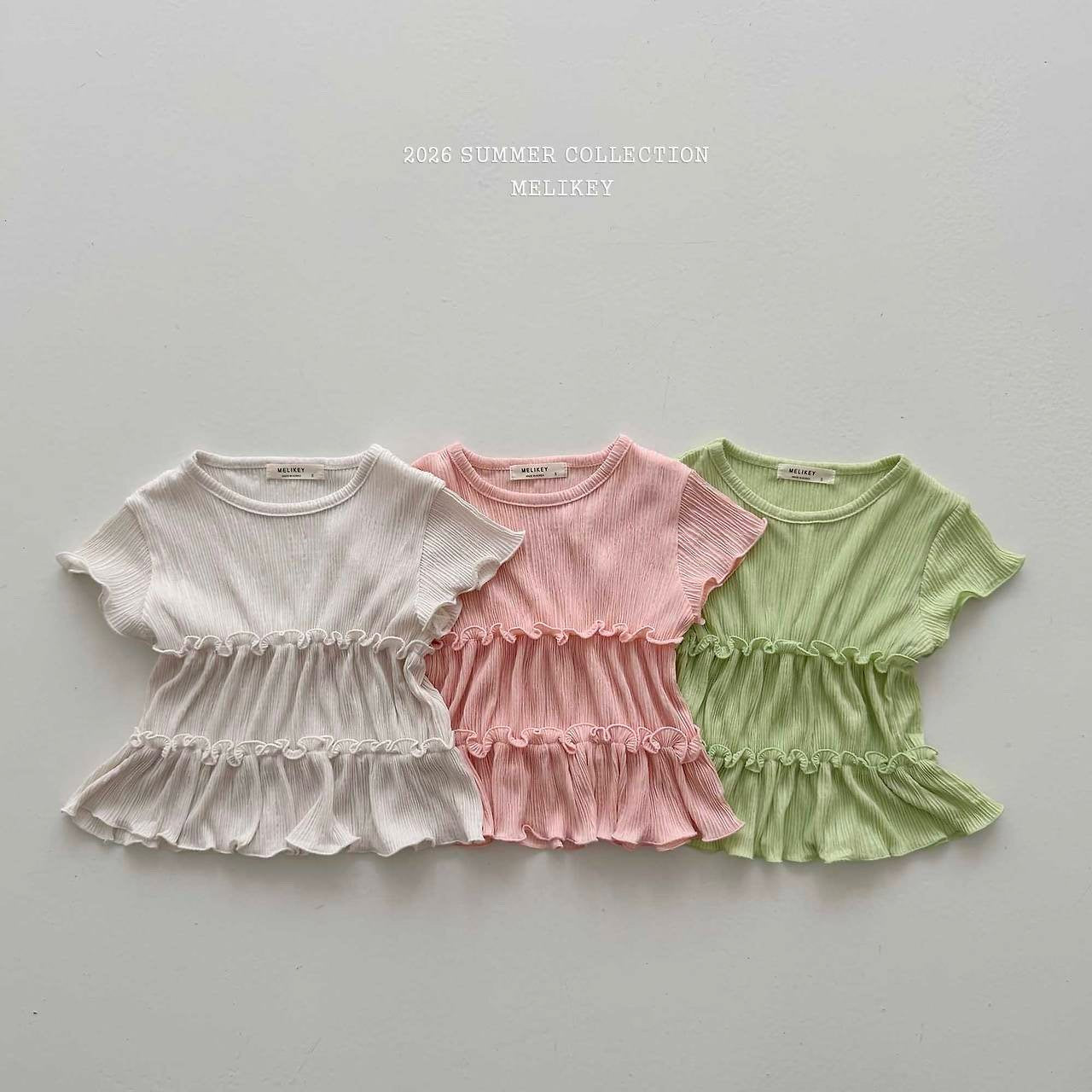 [PRE-ORDER] Can Can Pleats Top Bottom Set