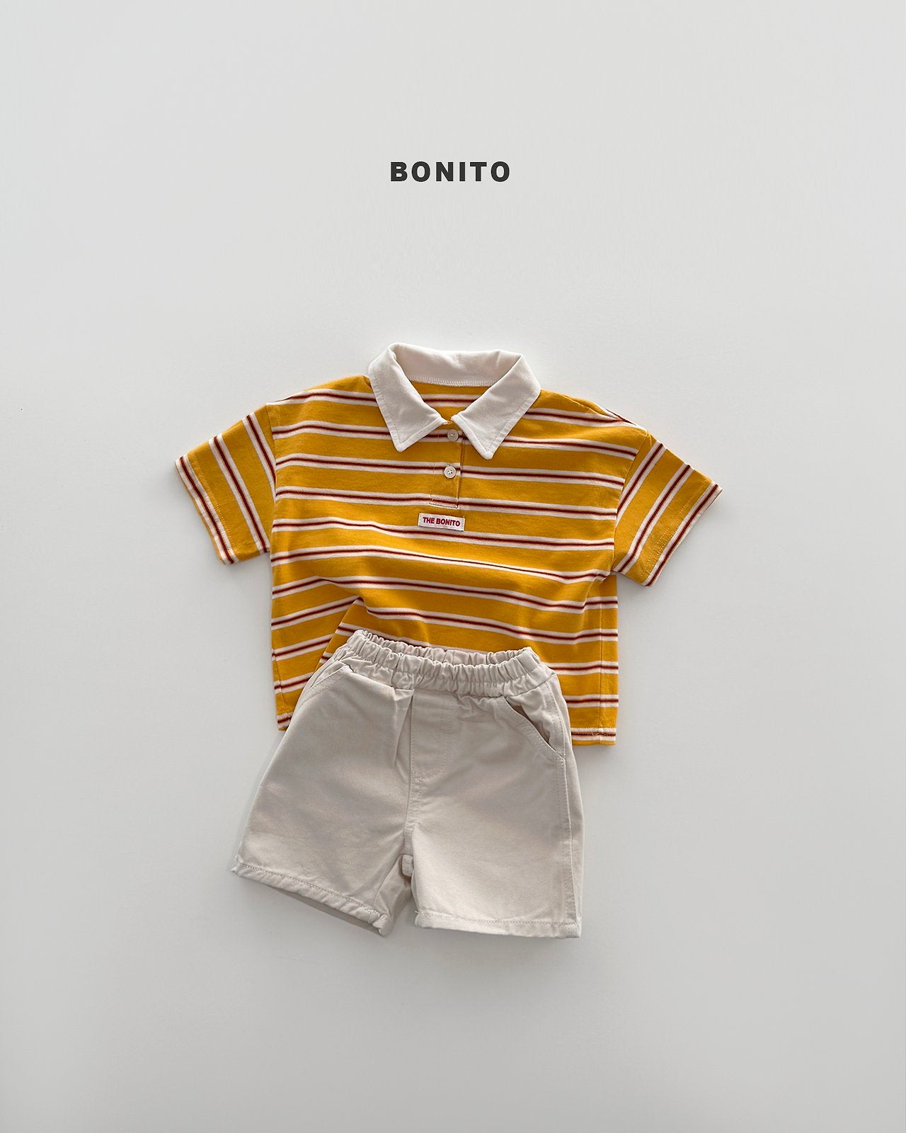 [PRE-ORDER] Sierre Stripe Collar T-Shirts