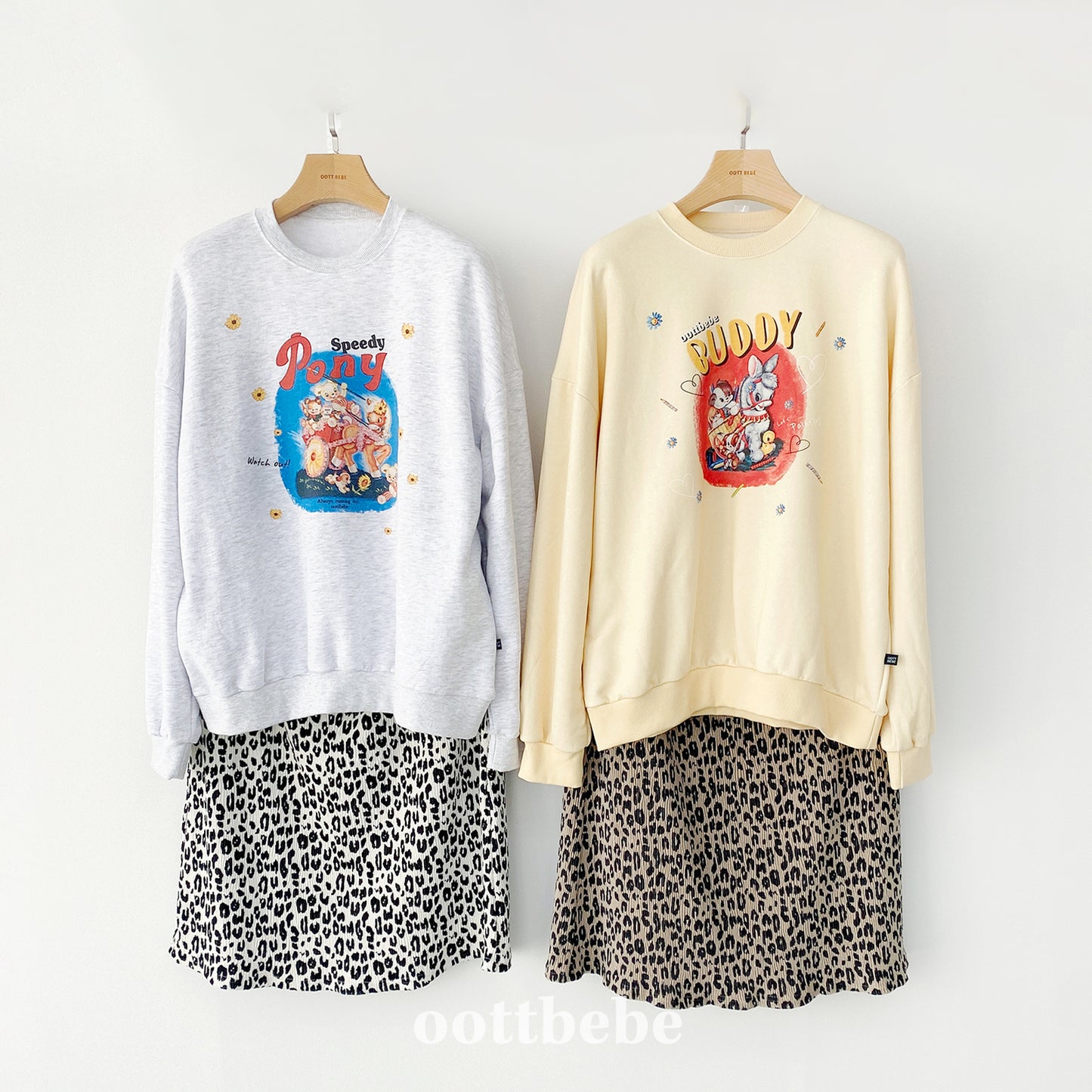 [PRE-ORDER] Buddy Sweatshirts (Mom&Dad Couple)