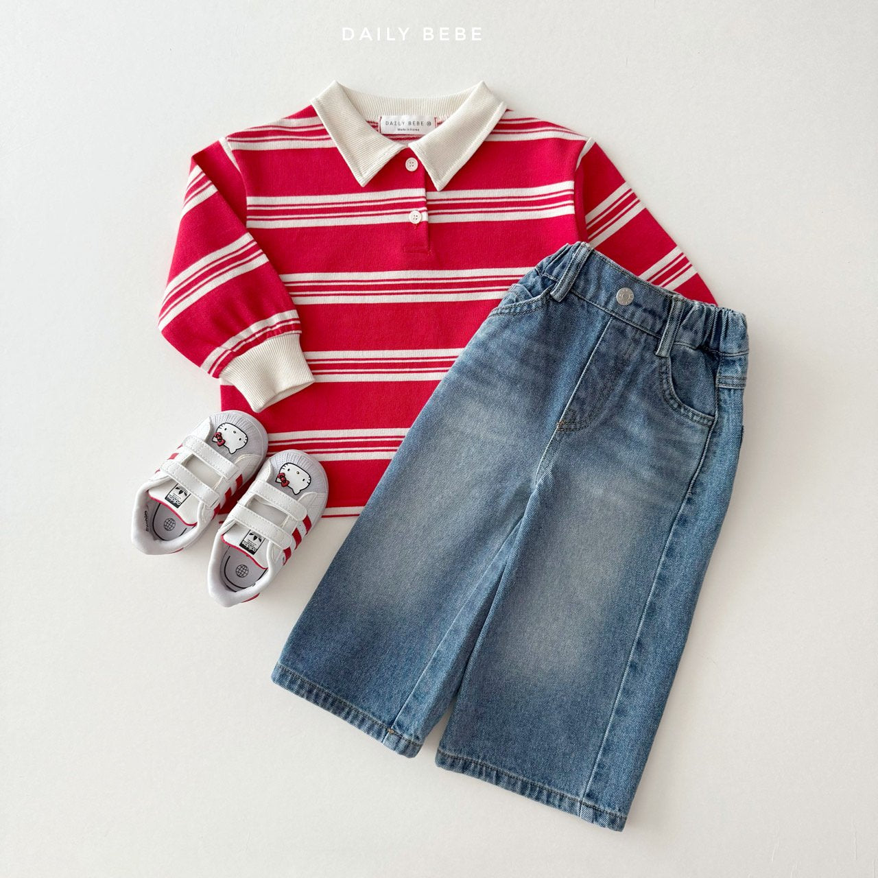 [PRE-ORDER] Collar Stripe T-Shirts