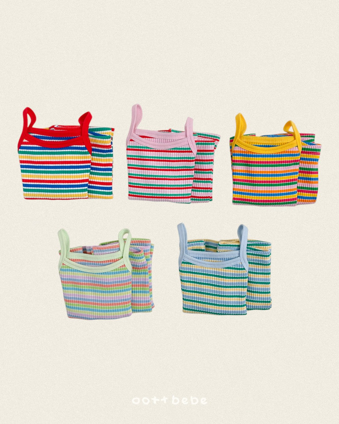 [PRE-ORDER] Rainbow Top Bottom Set