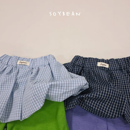 [PRE-ORDER] Check Pumpkin Wide Pants