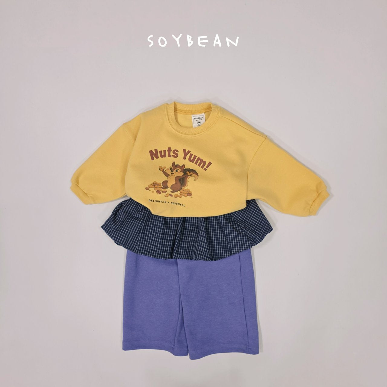 [PRE-ORDER] Check Pumpkin Wide Pants